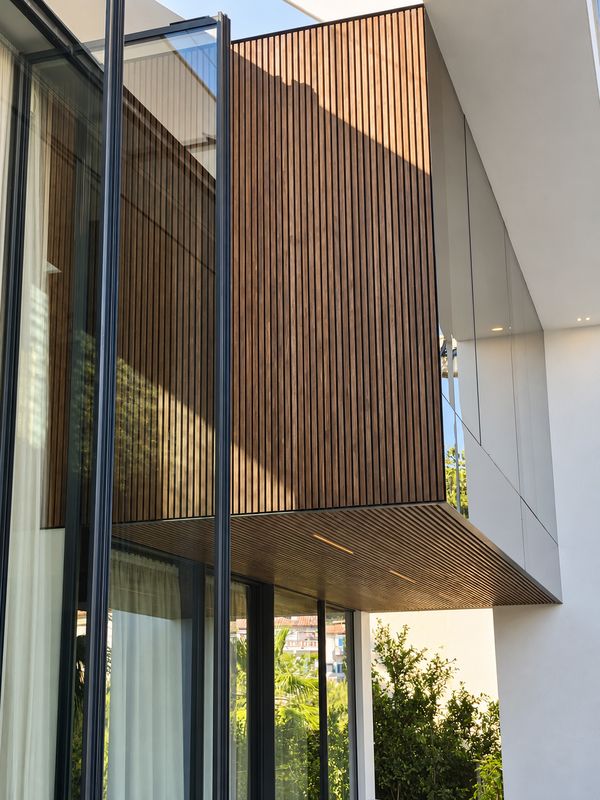 Timber-clad volume